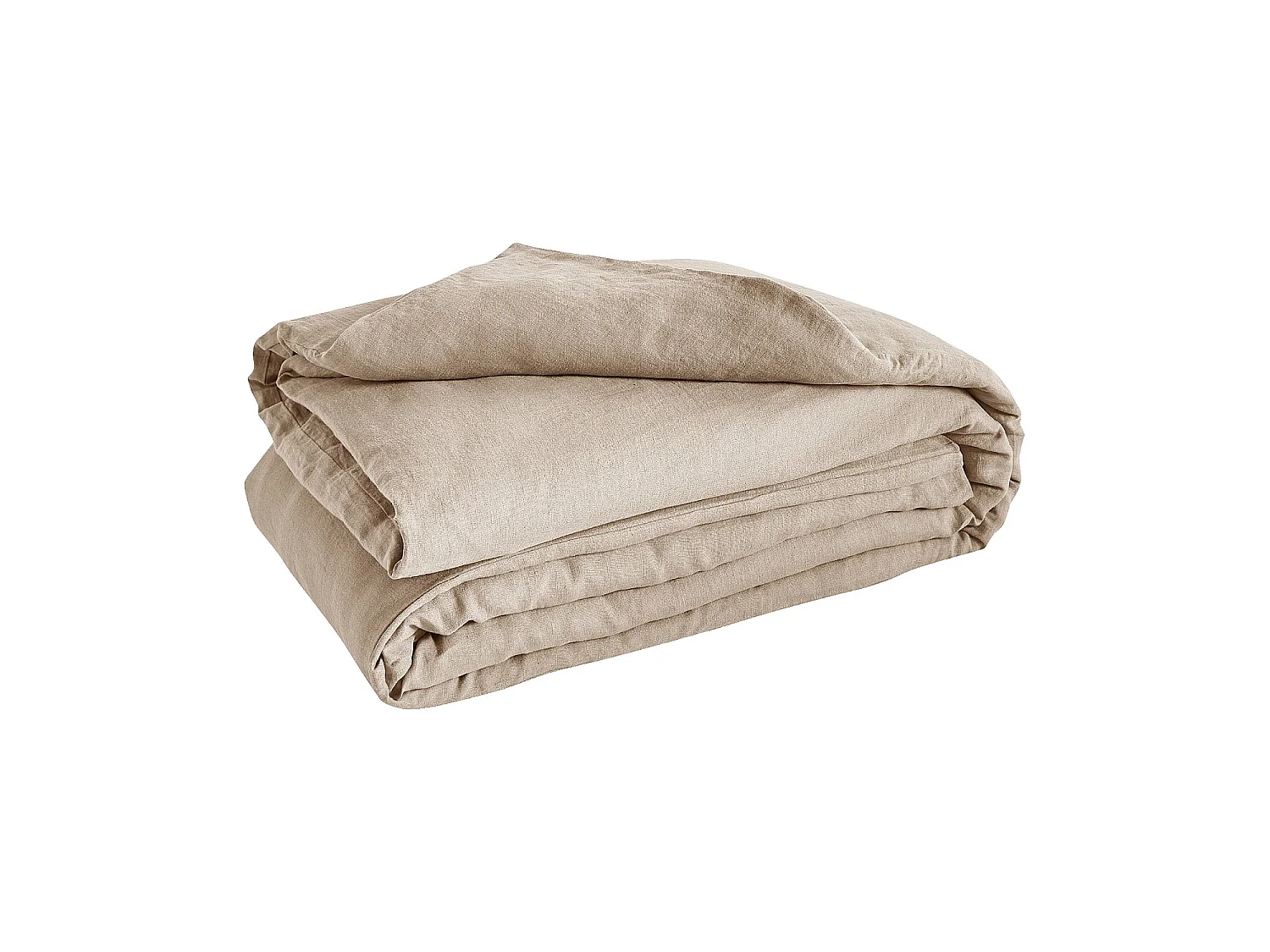 Habitat - Housse de couette en lin - 240 x 220 cm - Naturel - Brunelle