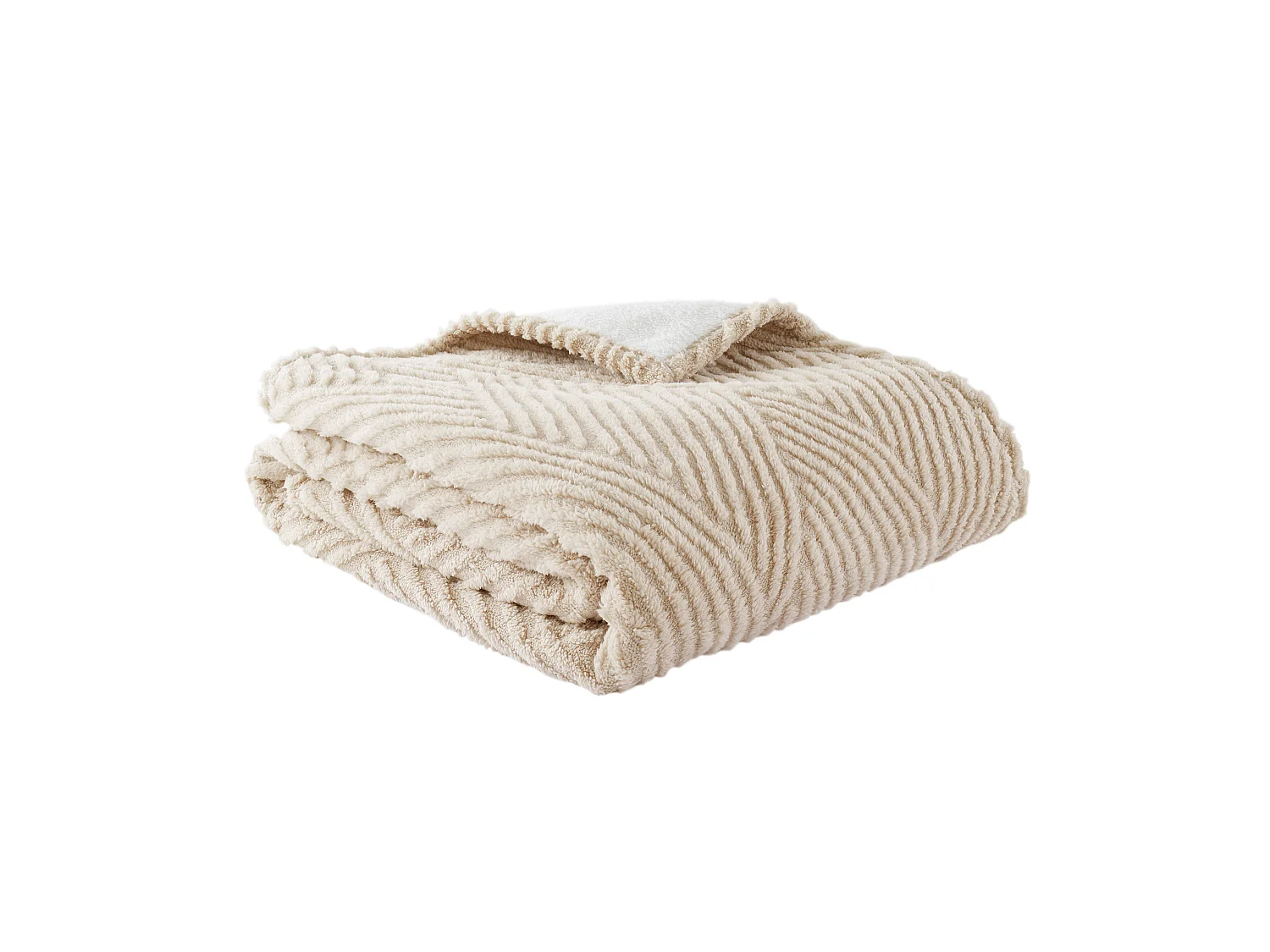 Catherine Lansfield Heat Buddy Cosy Super Thermal 200x220cm Blanket Bedspread Natural