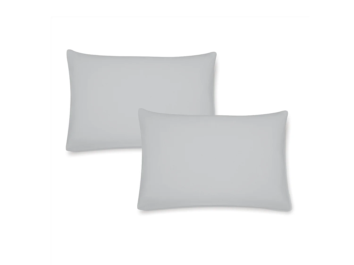 Catherine Lansfield Brushed Cotton Standard Pillow case Pair Grey