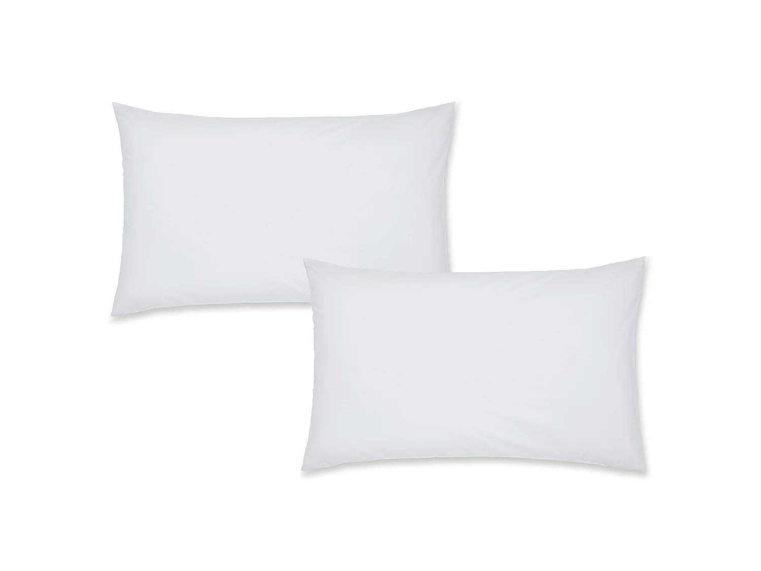 Catherine Lansfield Easy Iron Percale Standard Pillowcase Pair White