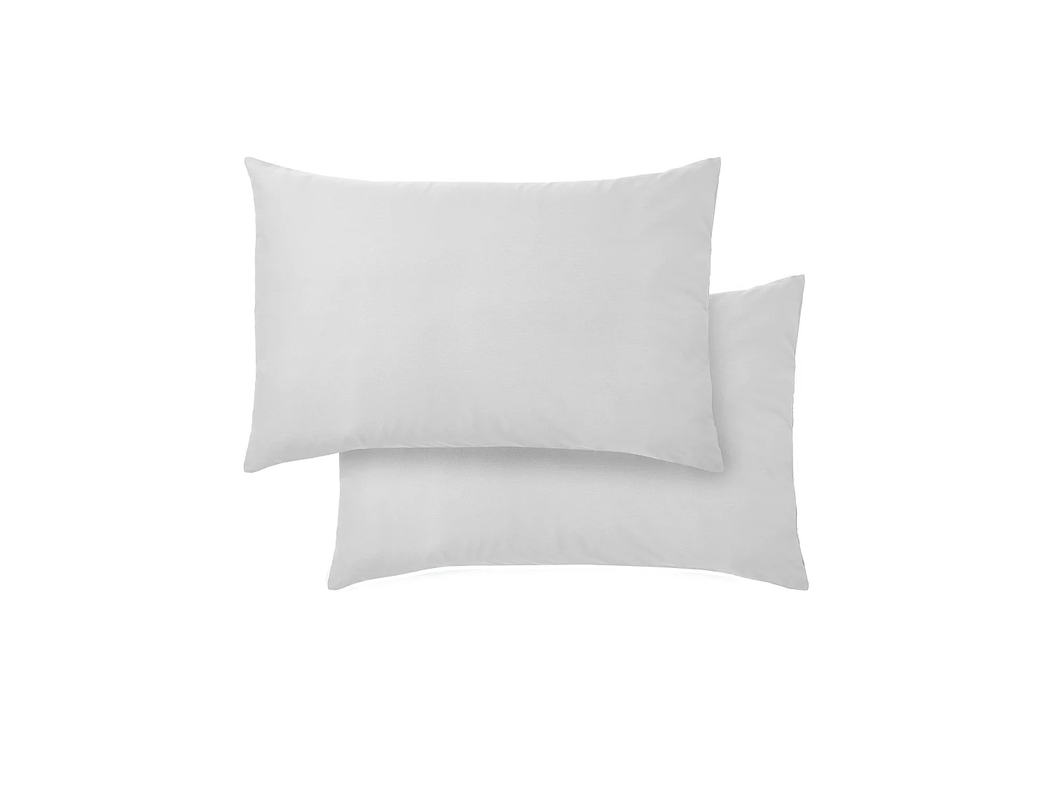Bianca Fine Linens 400 Thread Count Cotton Sateen Standard Pillowcase Pair White