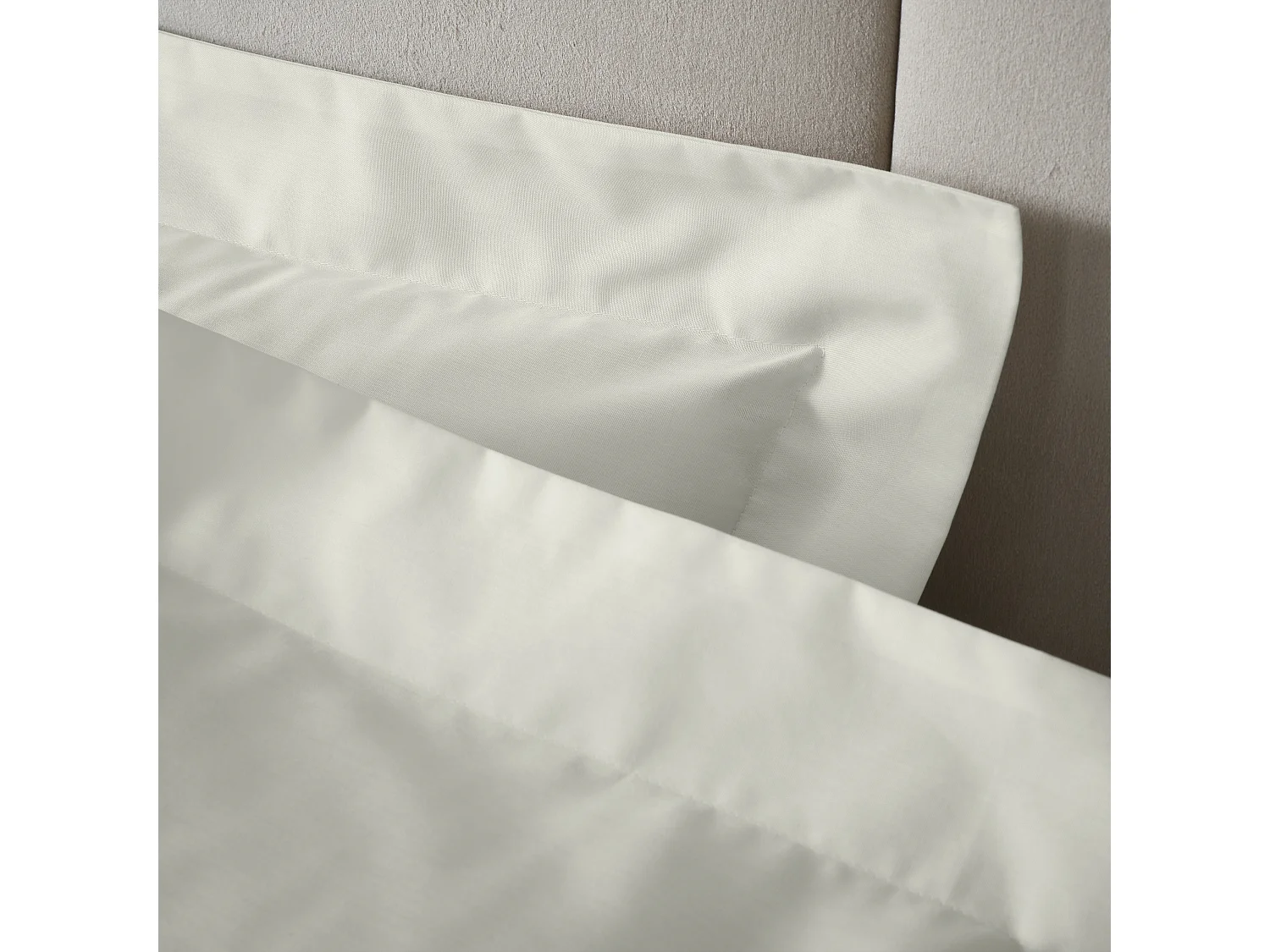 Bianca Fine Linens 180 Thread Count Egyptian Cotton Oxford Pillow case Cream