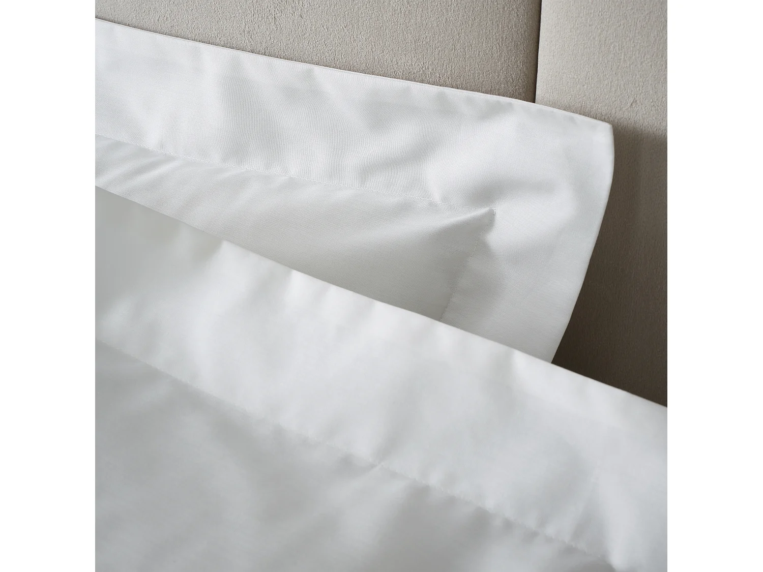 Bianca Fine Linens 180 Thread Count Egyptian Cotton Oxford Pillow case White