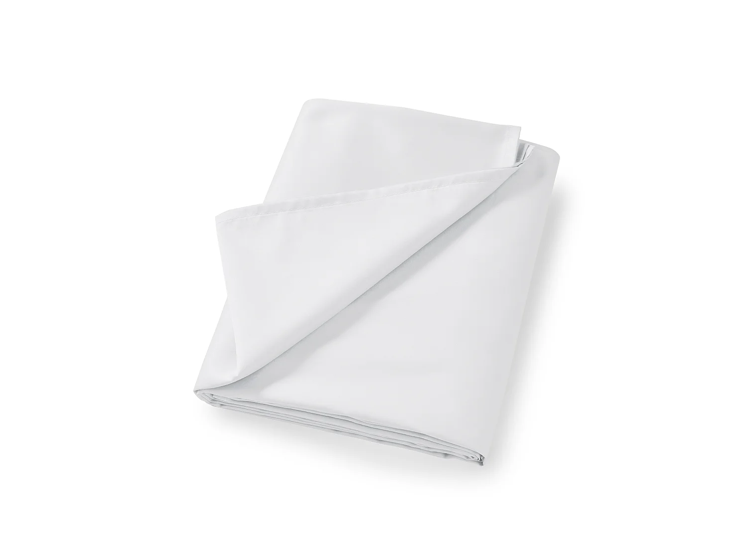 Bianca Fine Linens 400 Thread Count Cotton Sateen Single Flat Sheet Dove Grey