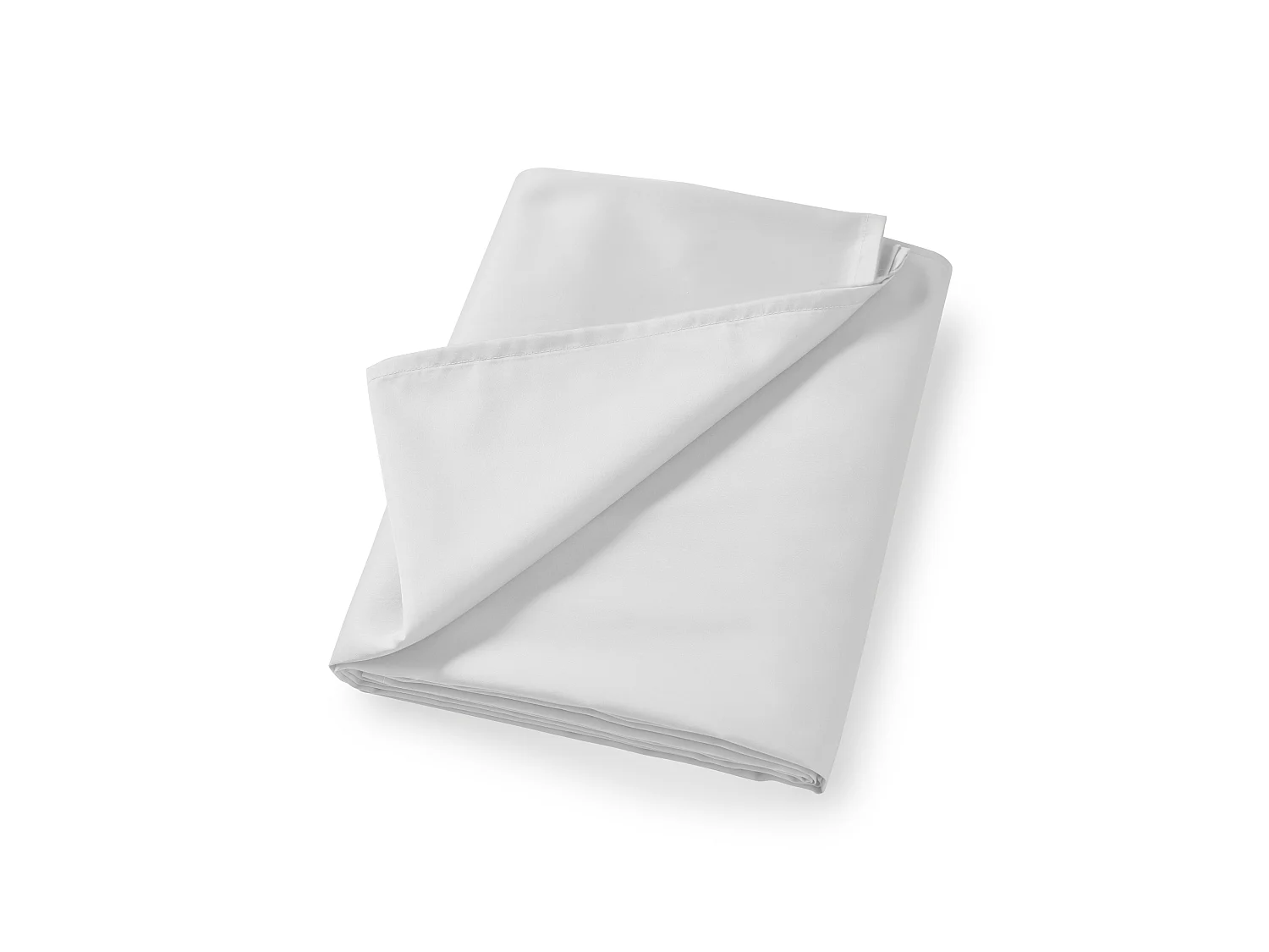 Bianca Fine Linens 400 Thread Count Cotton Sateen Super King Flat Sheet White