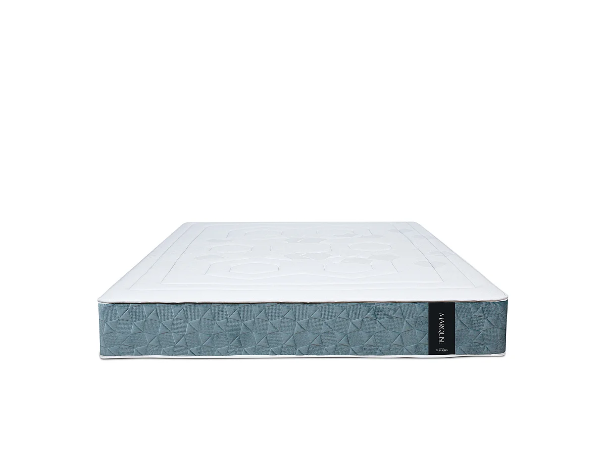 Matelas Ressorts ensachés et Mémoire de forme - 33 cm - MARQUISE 90x200