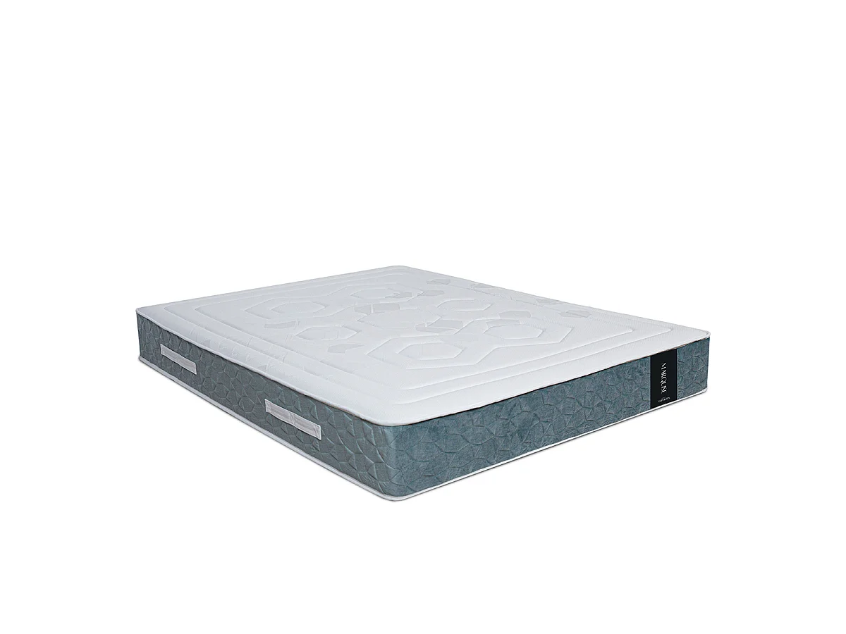 Matelas Ressorts ensachés et Mémoire de forme - 33 cm - MARQUISE 90x200