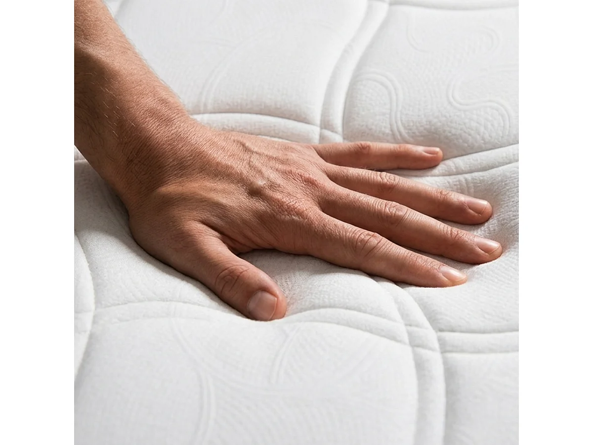 Matelas Ressorts ensachés et Mémoire de forme - 27 cm - HARMONIE 90x200