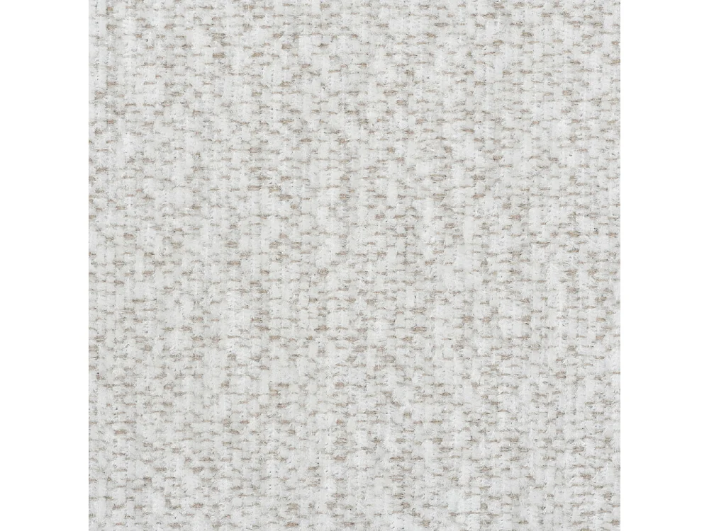 Giovano - Canapé d'angle réversible convertible 4 places en tissu - Écru chiné