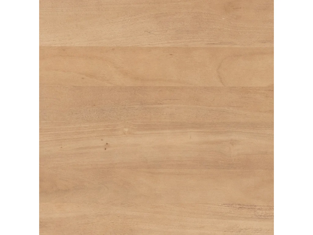 Set di 2 tavolini rotondi in legno di mango, Pallavi, Marrone naturale, 60x50x45 cm