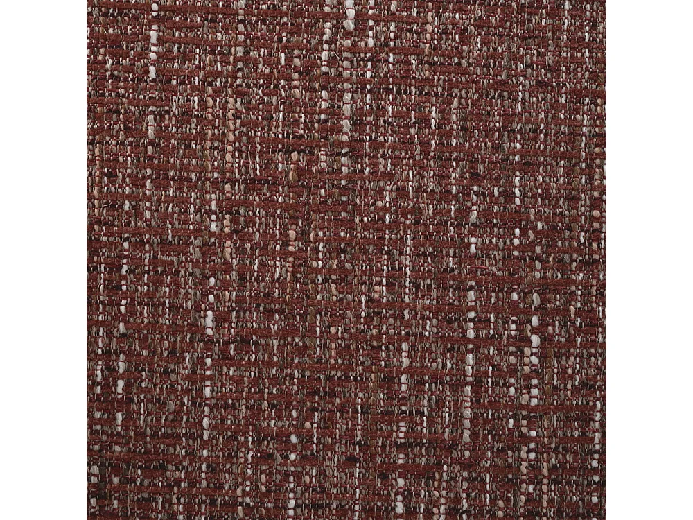 Celesty - Lot de 2 fauteuils de table en tissu pieds chrome - Bordeaux