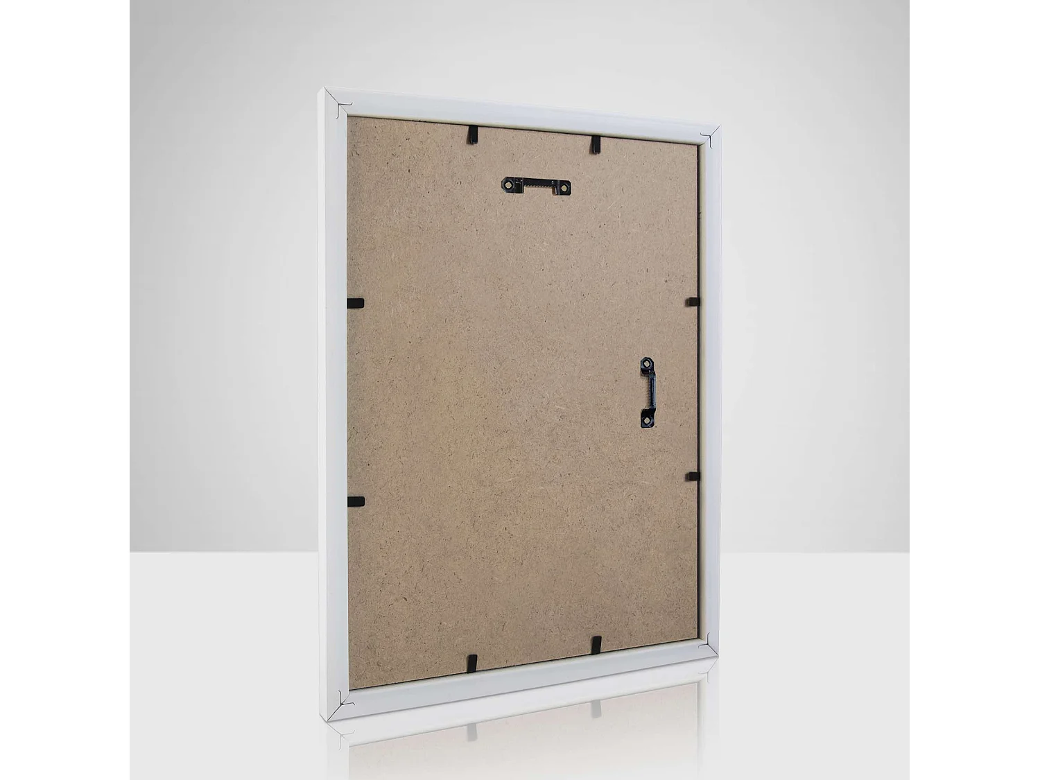 Cadre photo suspendu en polystyrène écologique blanc 30x40 cm