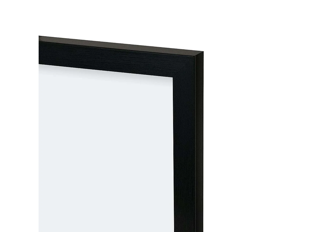 Cadre photo sur pied élégant polystyrène écologique plexi noir 13x18 cm