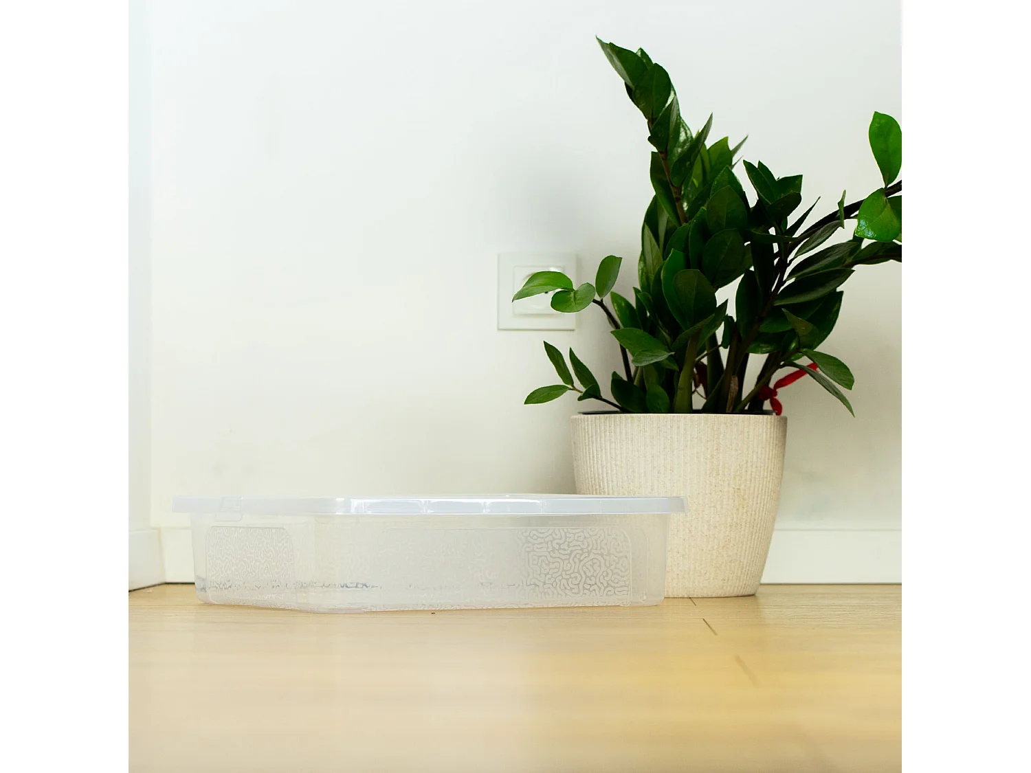 Boîte de rangement avec couvercle en plastique transparent MultiBox 40x33x10 cm, 10 L