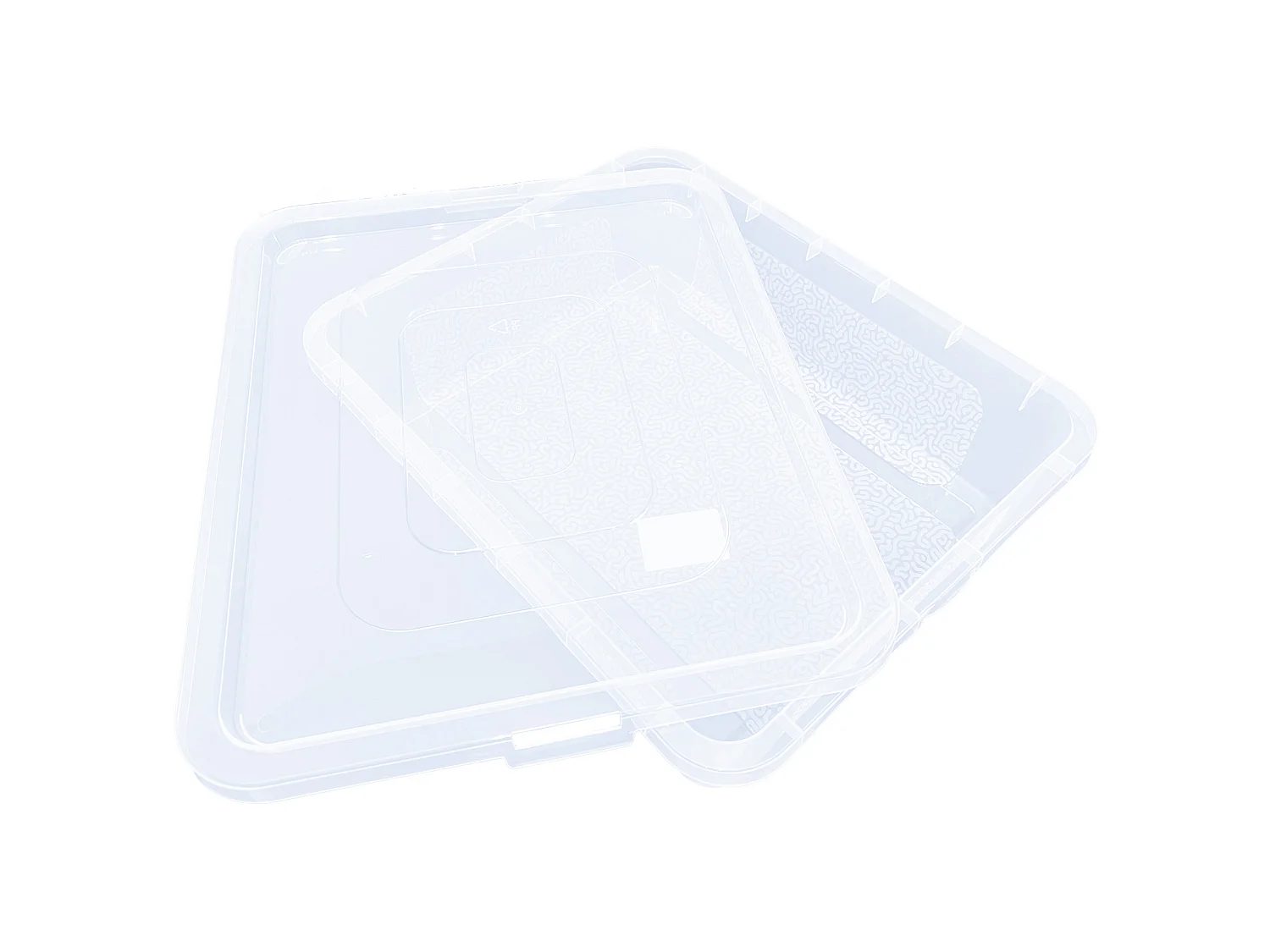 Boîte de rangement avec couvercle en plastique transparent MultiBox 40x33x10 cm, 10 L