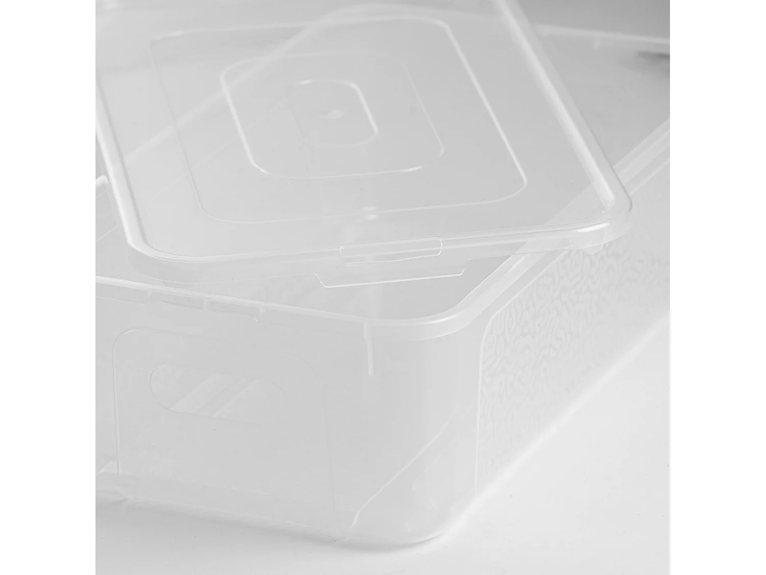 Boîte de rangement en plastique avec couvercle transparente MultiBox 34x20x10 cm, 7 L