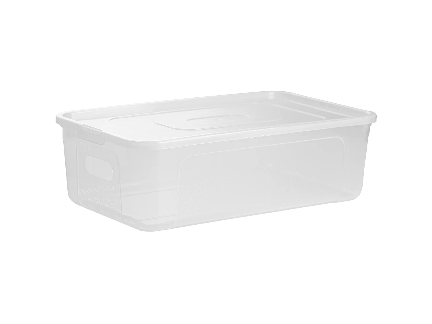 Boîte de rangement en plastique avec couvercle transparente MultiBox 34x20x10 cm, 7 L