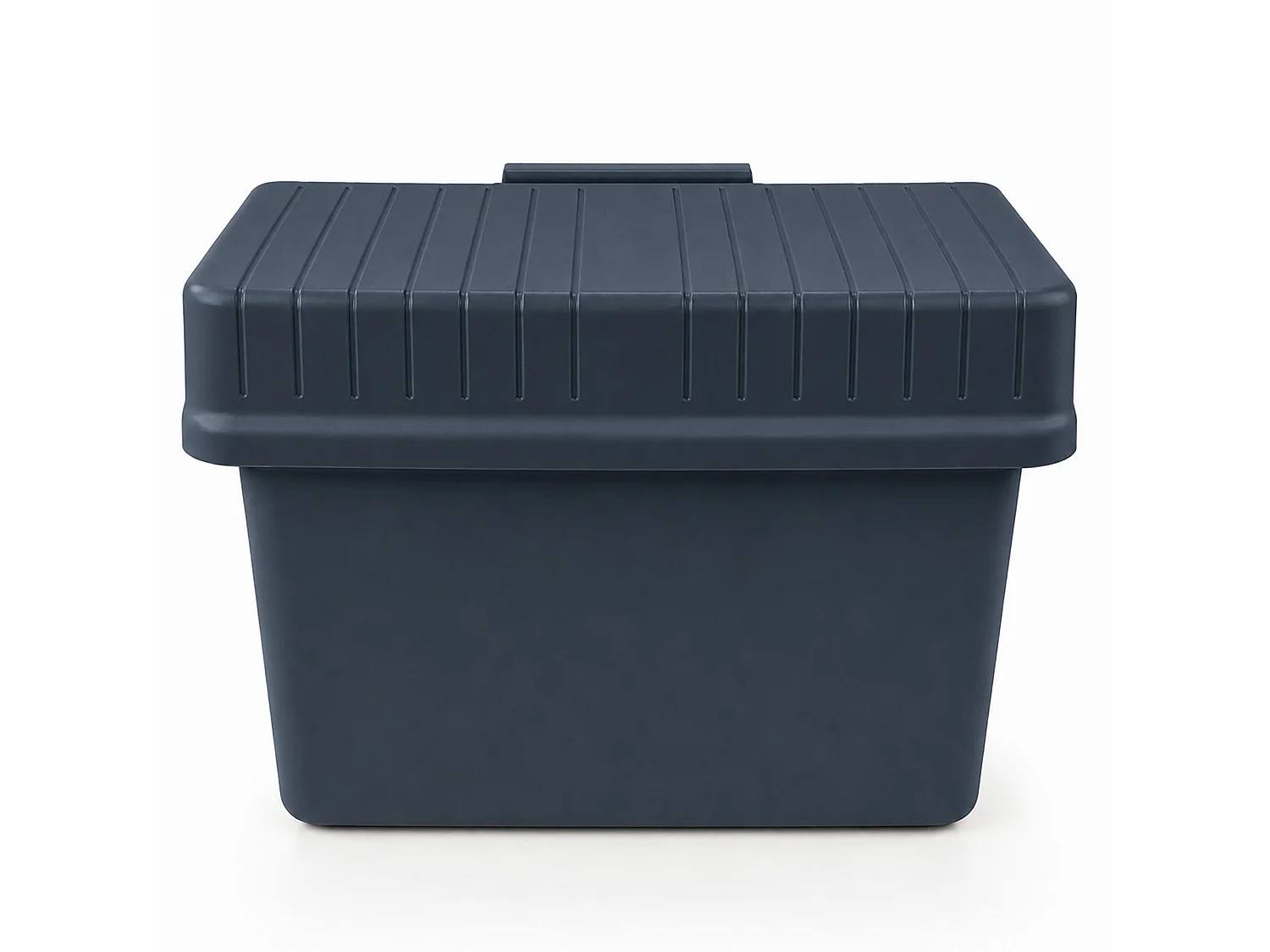 Poubelle de cuisine suspendue en plastique gris foncé 21x17x14,5 cm