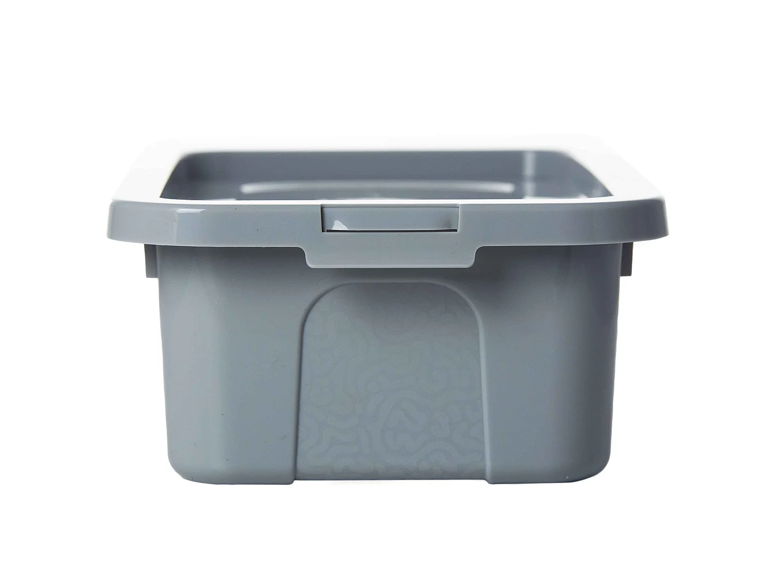 Boîte de rangement en plastique avec couvercle MultiBox, 4,5 L, grise, 33x20x10 cm