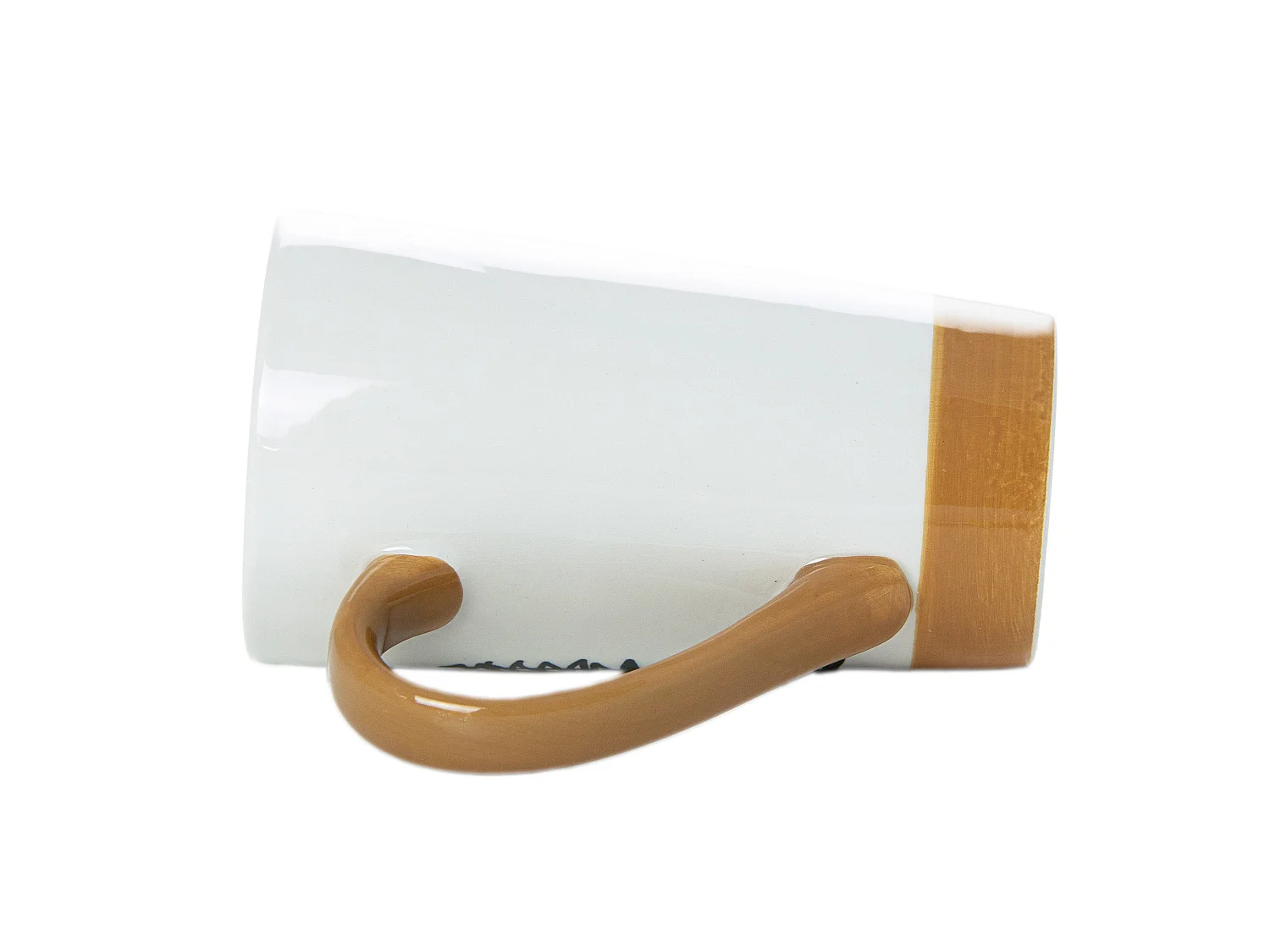 Mug de Noël en céramique cadeau blanc 570 ml 15,5 cm 9 cm