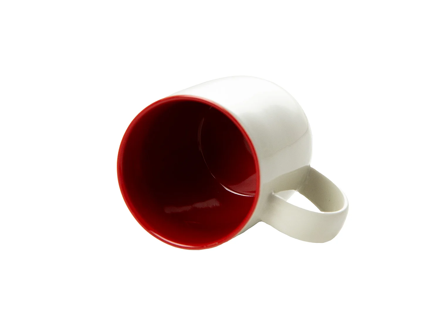 Mug de Noël cadeau en céramique blanc 370 ml 9,5 cm 9 cm