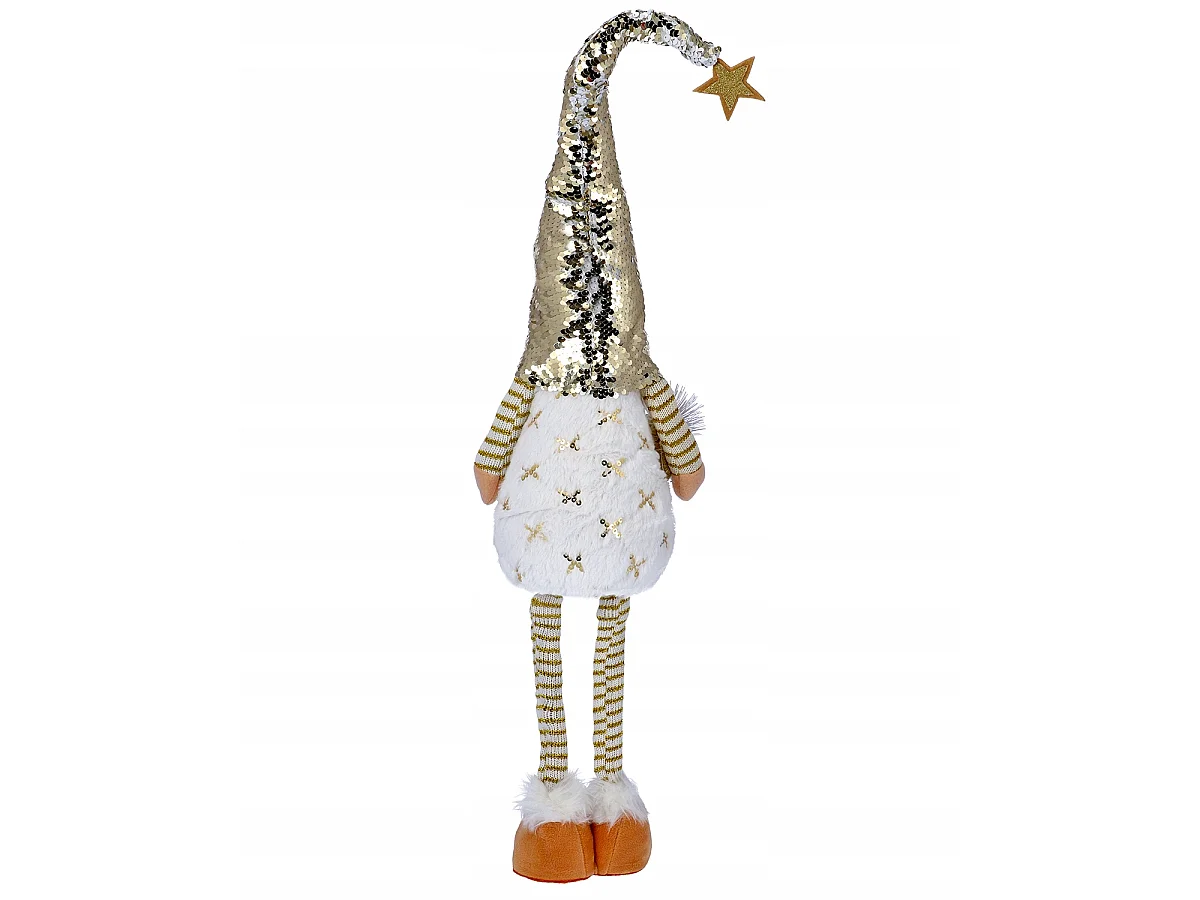 Śweven kerstkabouter gnoom met verlichting wit 78x20 cm
