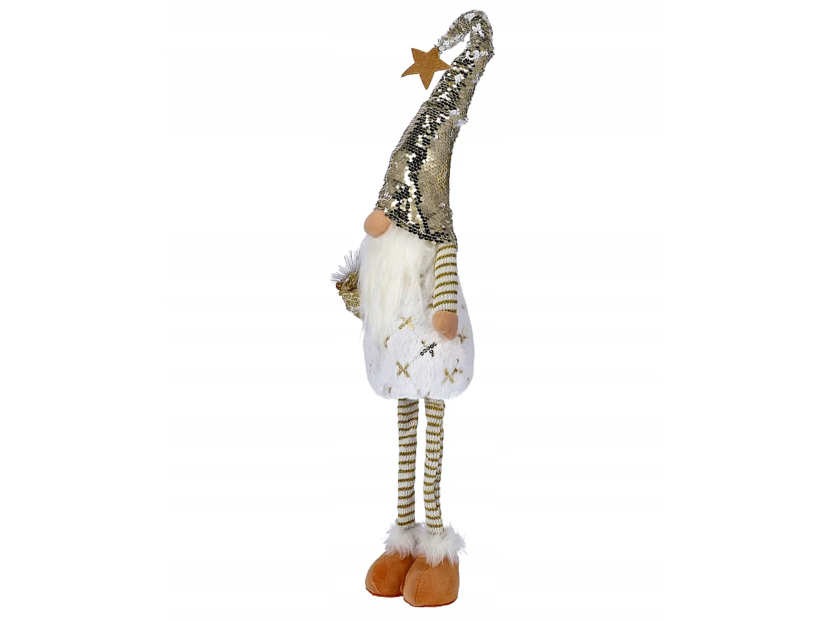 Śweven kerstkabouter gnoom met verlichting wit 78x20 cm