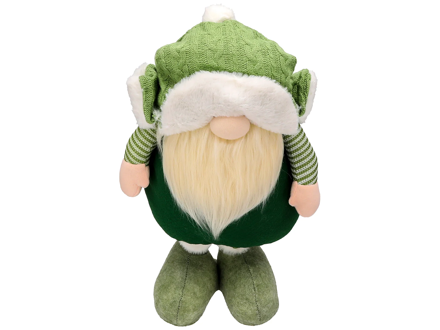 Décoration lutin de Noël télescopique Jumihome rouge 41-66 cm