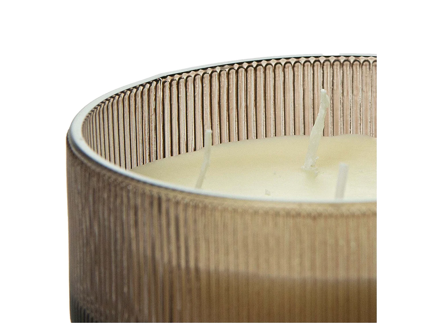 Bougie parfumée festive en verre Ebony Agarwood 13 cm ronde décorative
