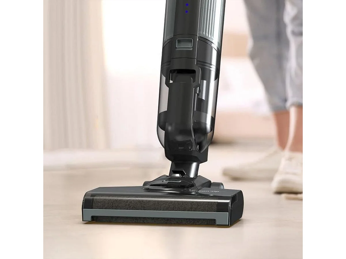 LIVOO CLEAN'UP DOH143 Aspirateur balai laveur filaire 2-en-1 600 W, 15 kPa