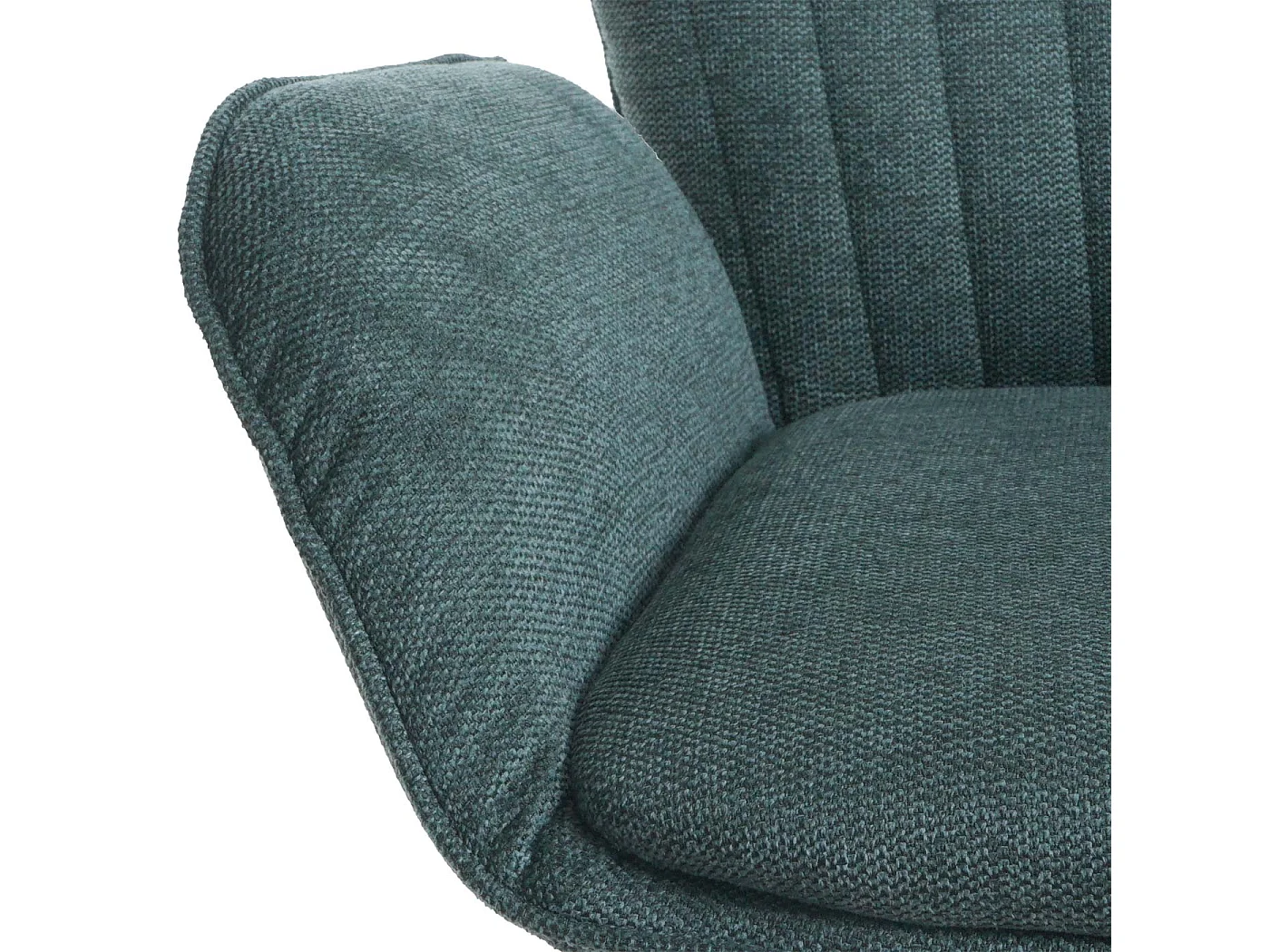 Tabouret de bar MCW-M67,  vert, pied noir