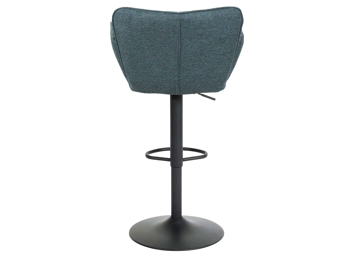 Tabouret de bar MCW-M67,  vert, pied noir