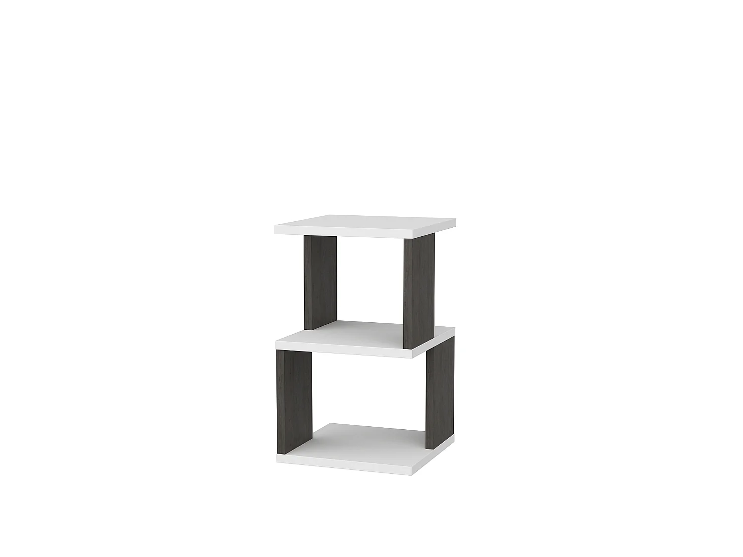 Table de chevet - etagères ouvertes - table d'appoint - Set de 2