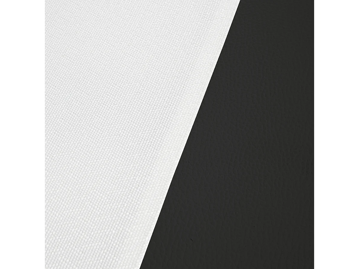 Sommier tapissier Simili FARO - Gris - 160x200