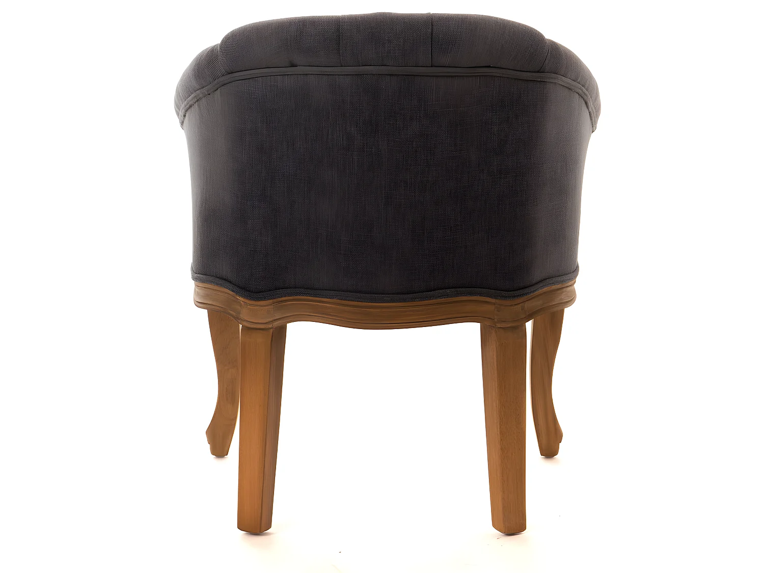Fauteuil Crapaud gris foncé
