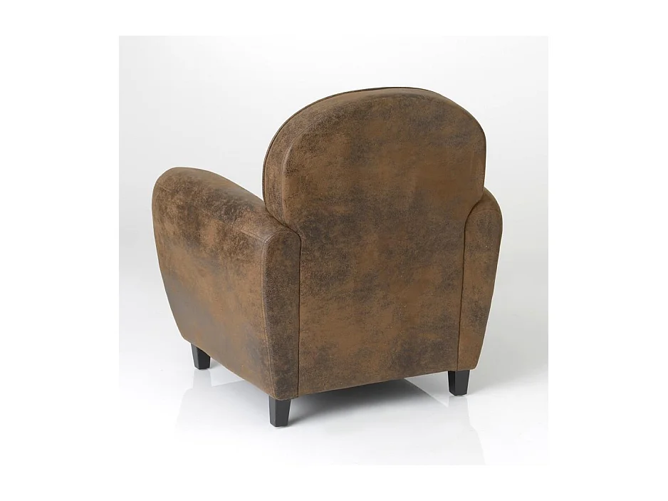 Fauteuil club marron