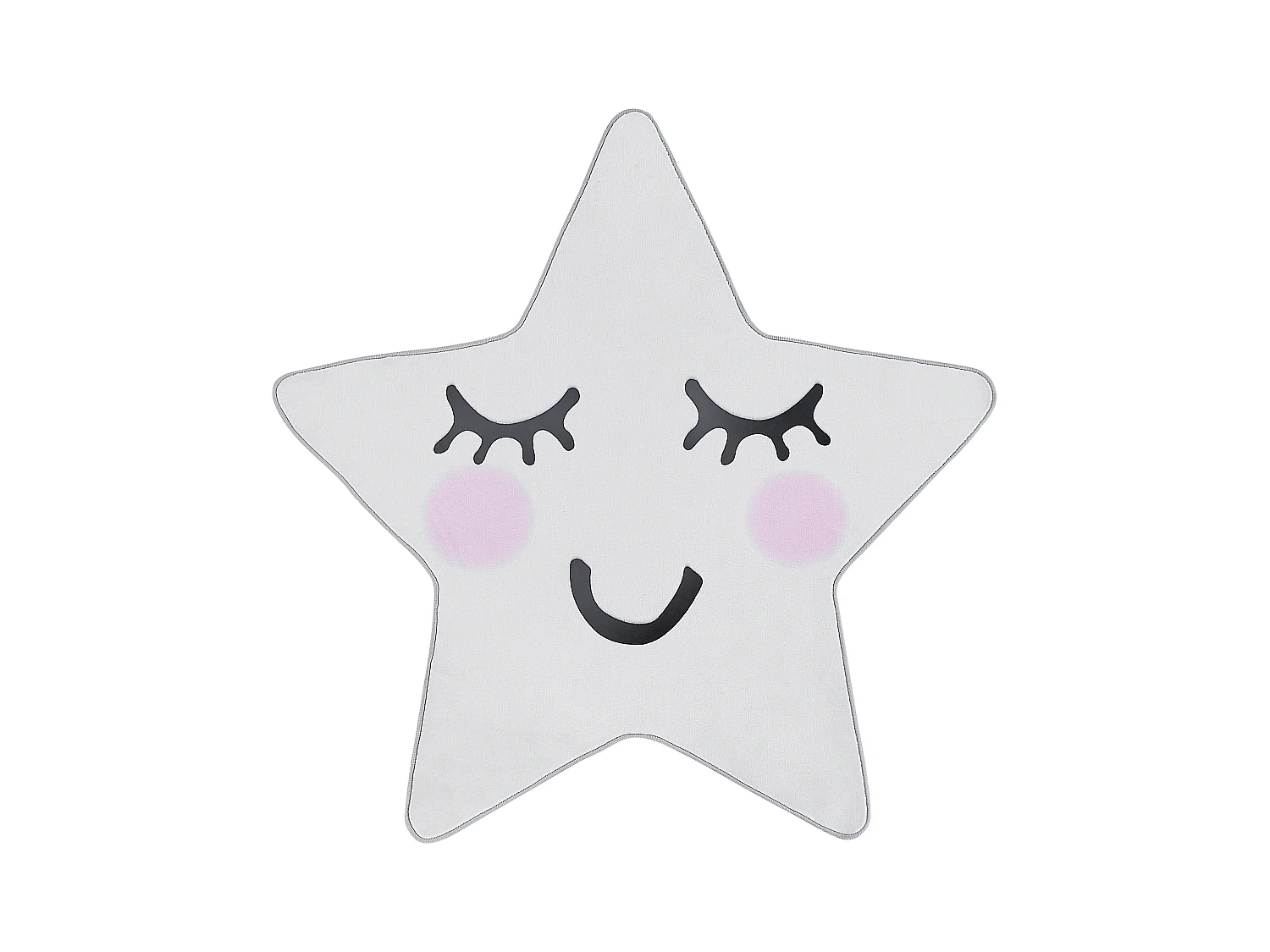 Tapis enfant SIRIUS Blanc 120 x 120 cm