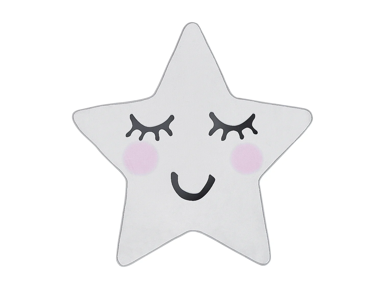 Tapis enfant SIRIUS Blanc 120 x 120 cm