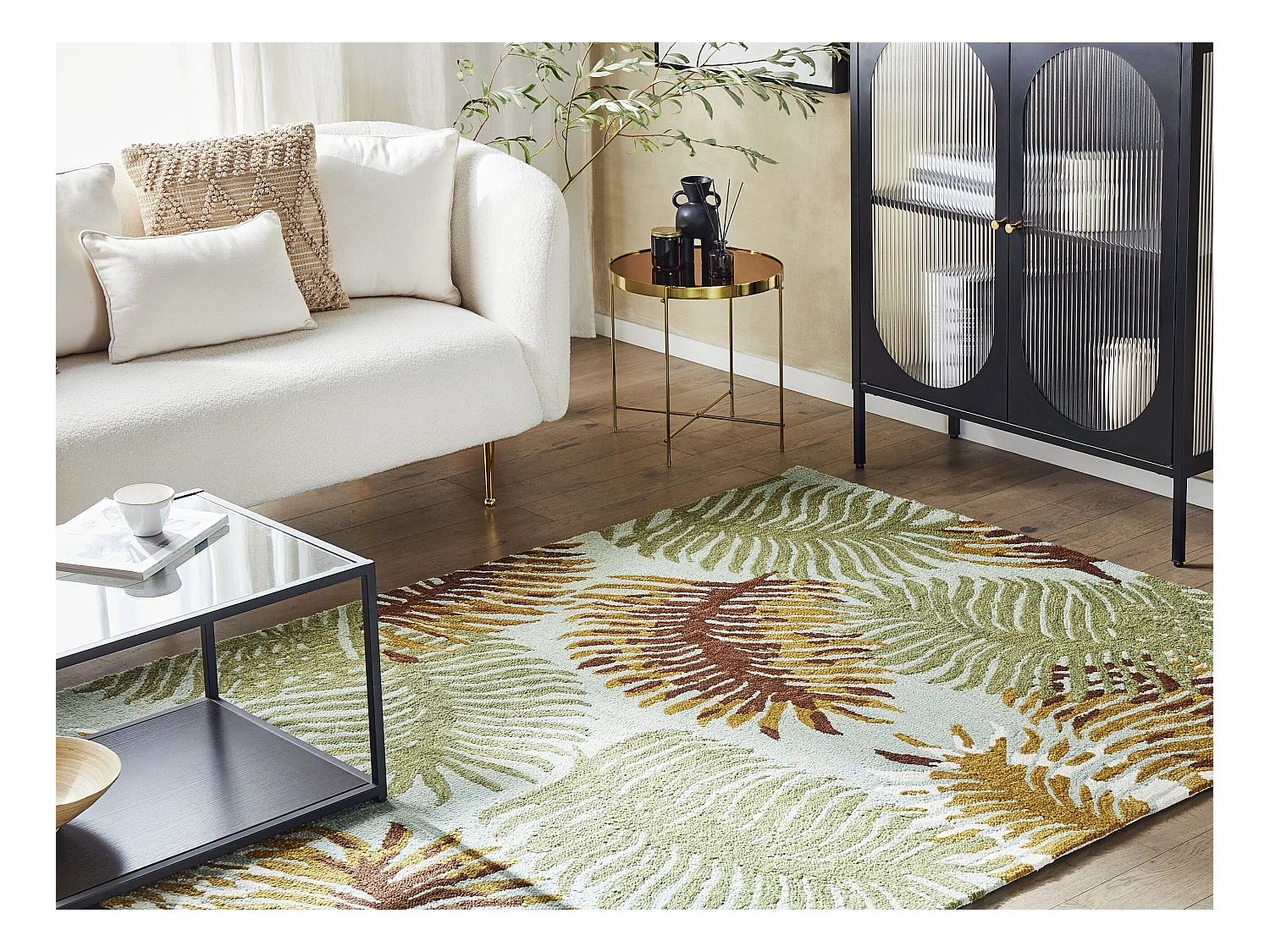 Tapis VIZE Multicolore 200 x 200 cm