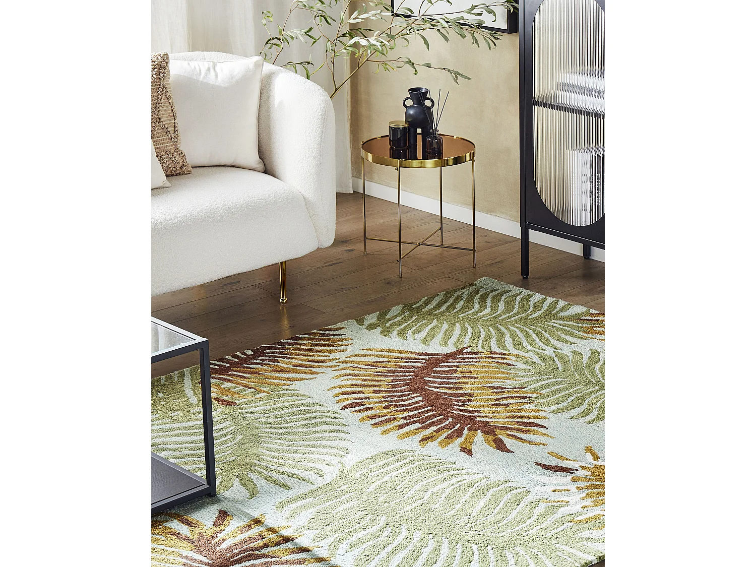 Tapis VIZE Multicolore 200 x 200 cm