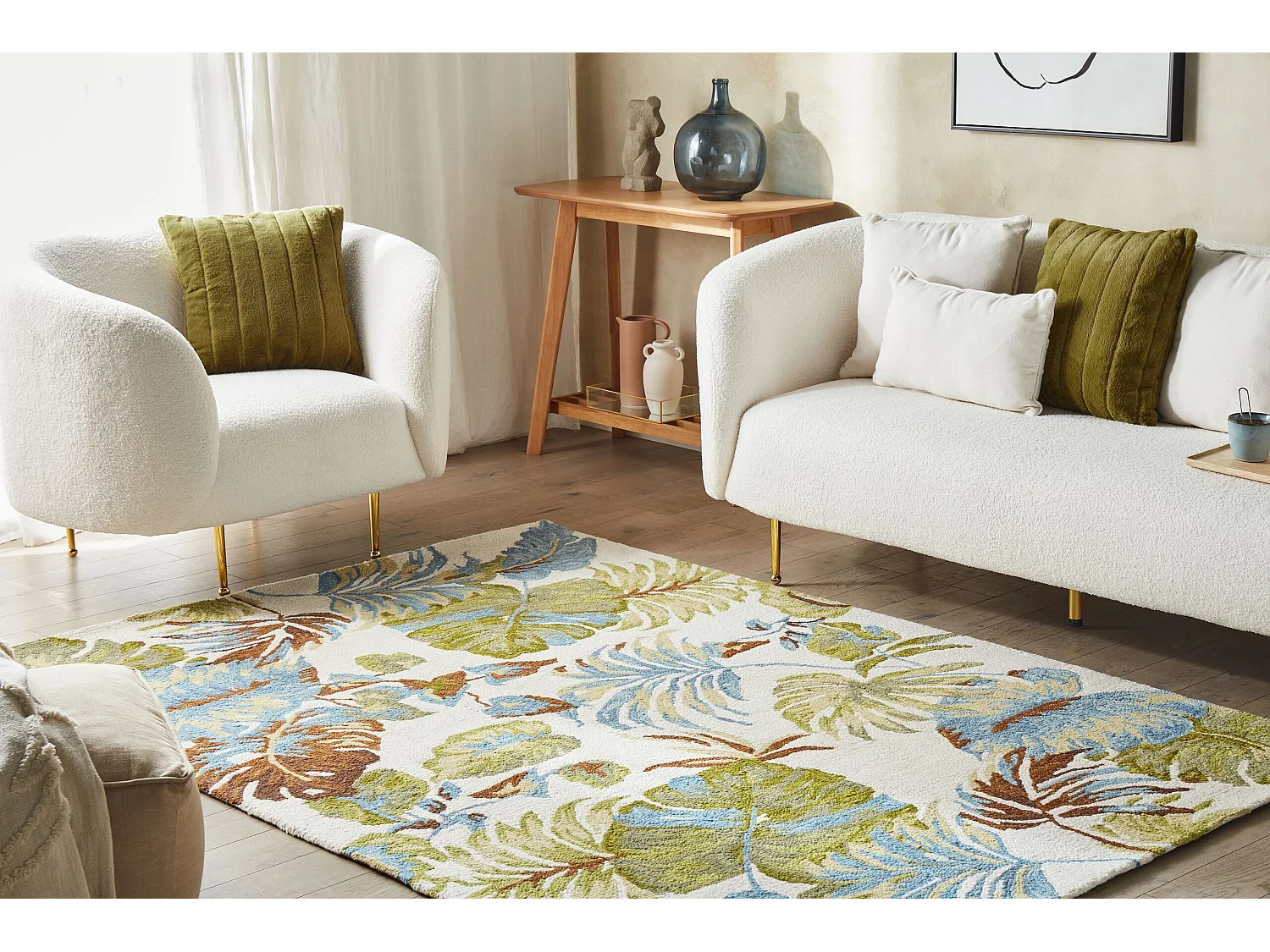 Tapis KINIK Multicolore 160 x 230 cm Laine