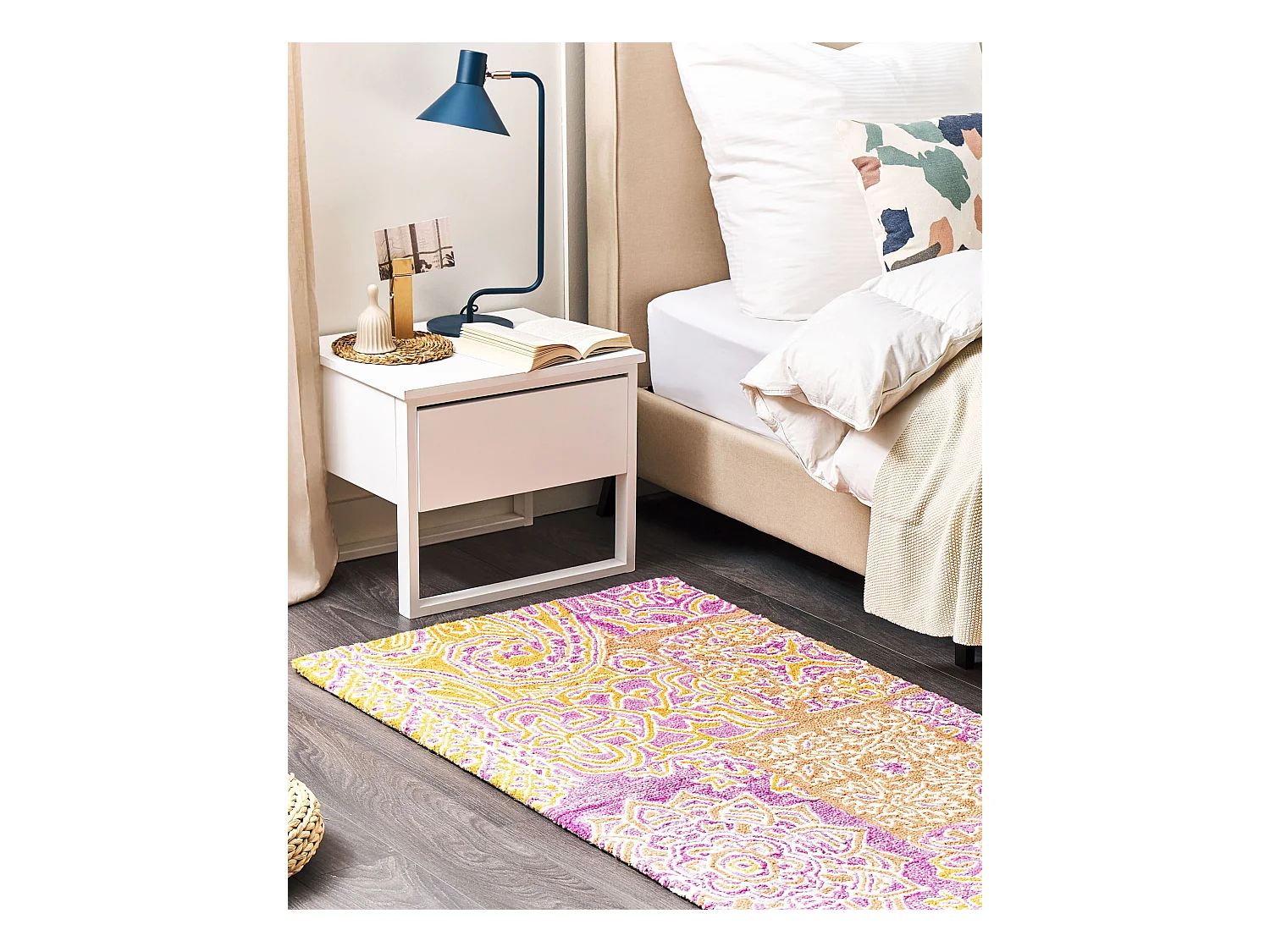 Vloerkleed vintage meerkleurig 80 x 150 cm AVANOS