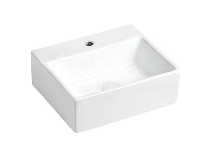 Aufsatzwaschbecken aus glasierter Keramik SALTA 33x29 cm