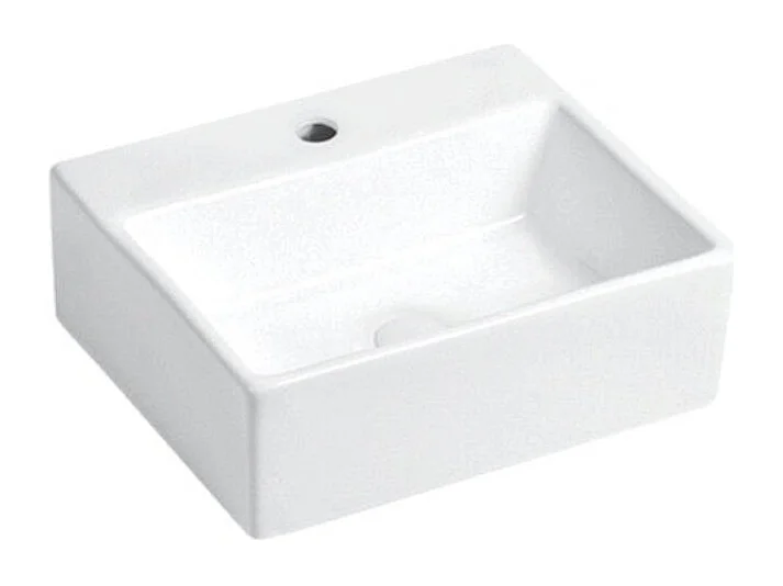 Aufsatzwaschbecken aus glasierter Keramik SALTA 33x29 cm