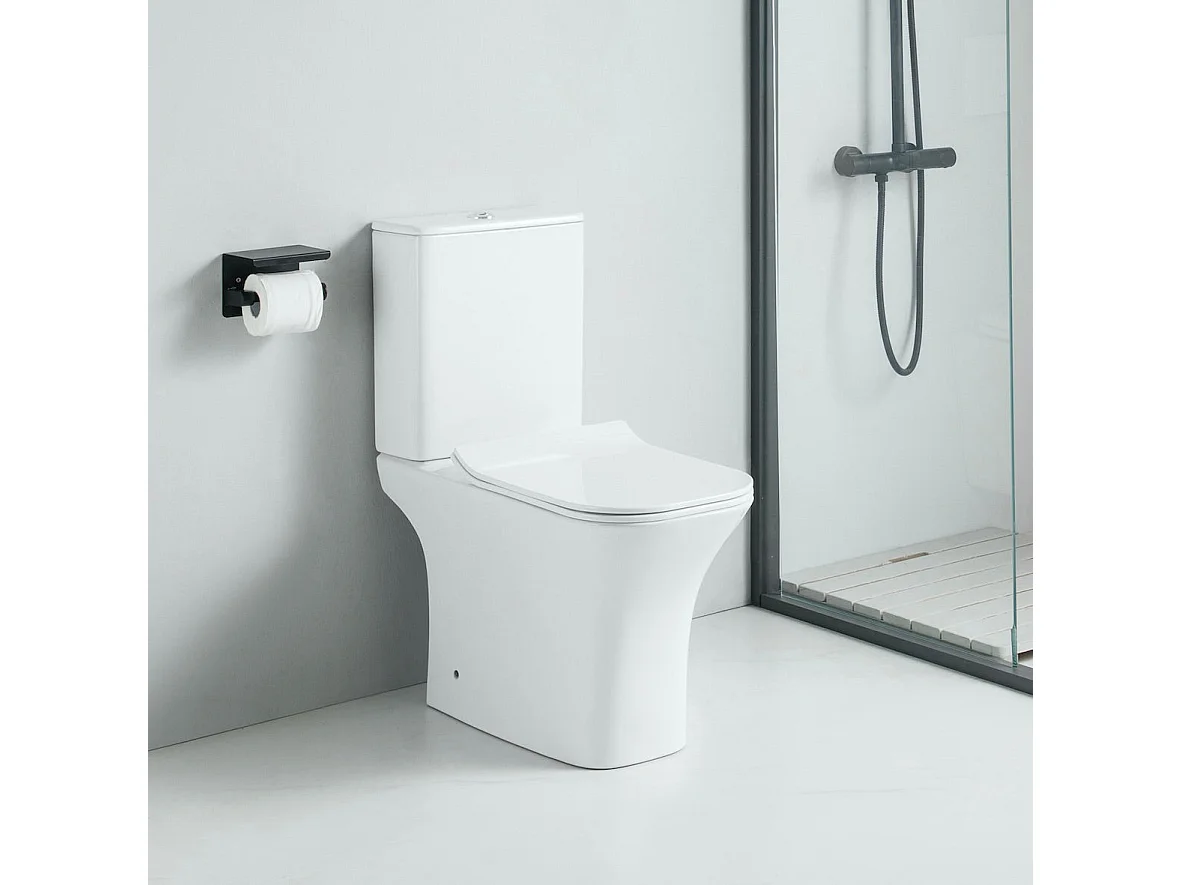 Toilette WC à poser LUJA en céramique