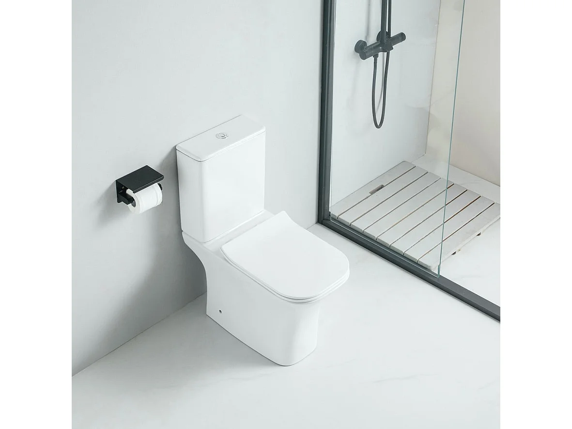 Toilette WC à poser LUJA en céramique