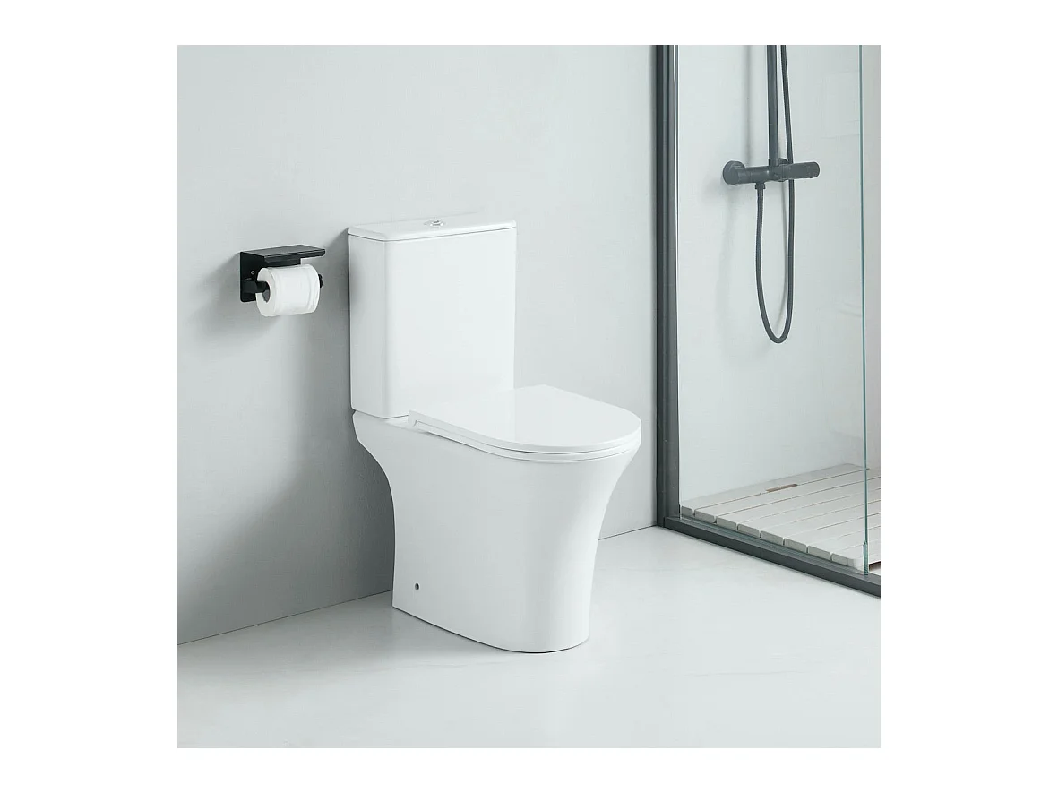 Toilette WC à poser CLORINDA en céramique