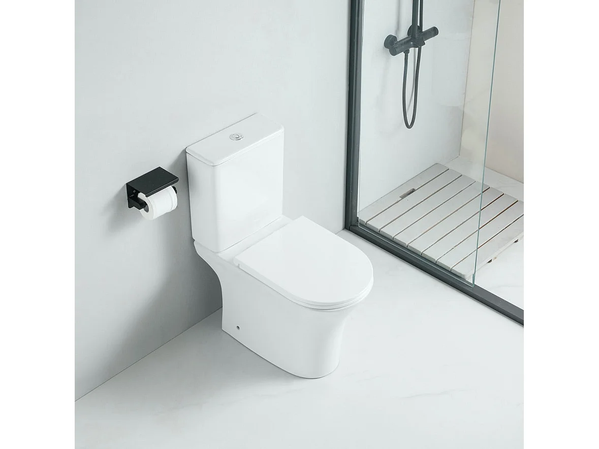 Toilette WC à poser CLORINDA en céramique