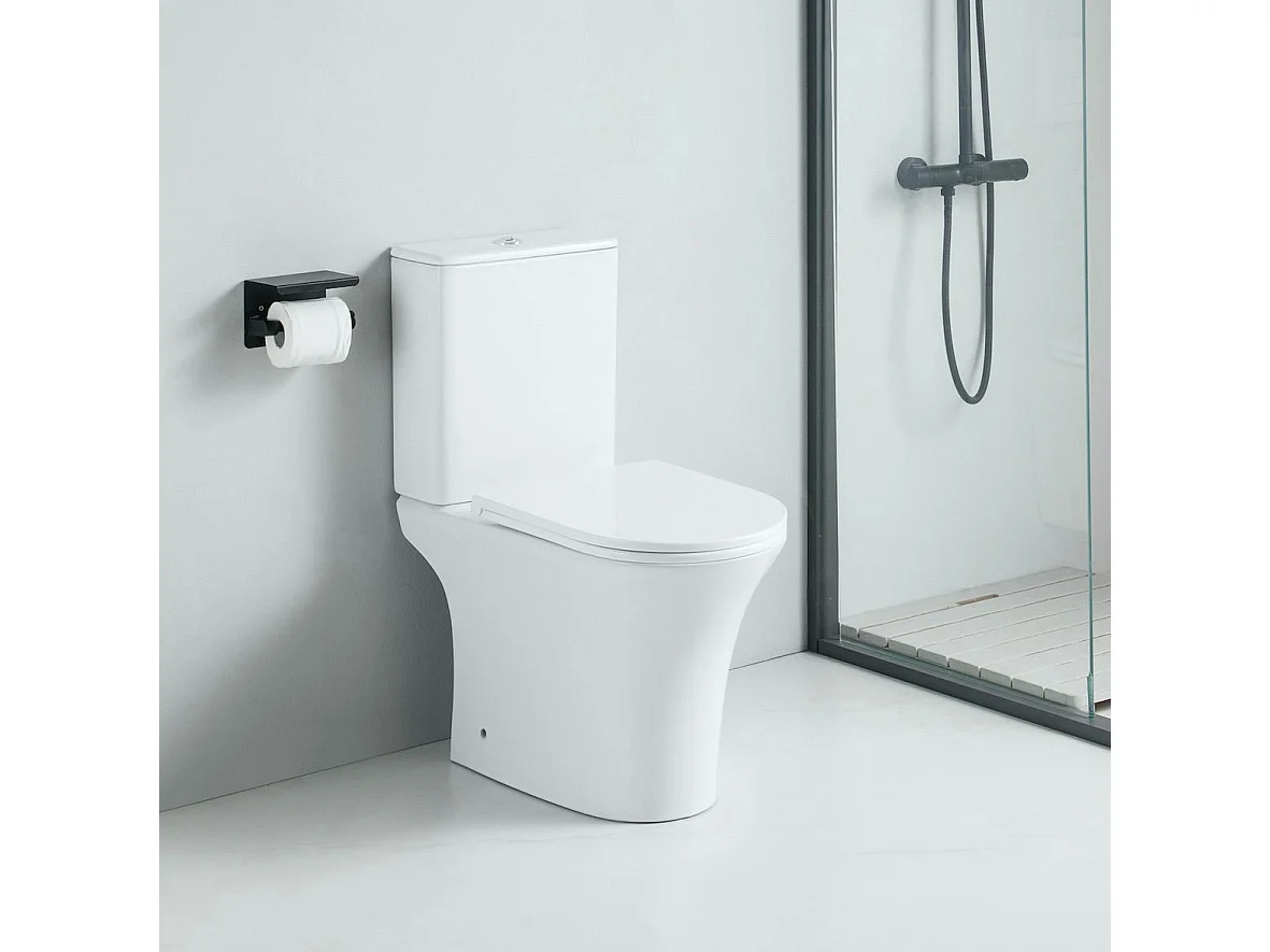 Toilette WC à poser CLORINDA en céramique