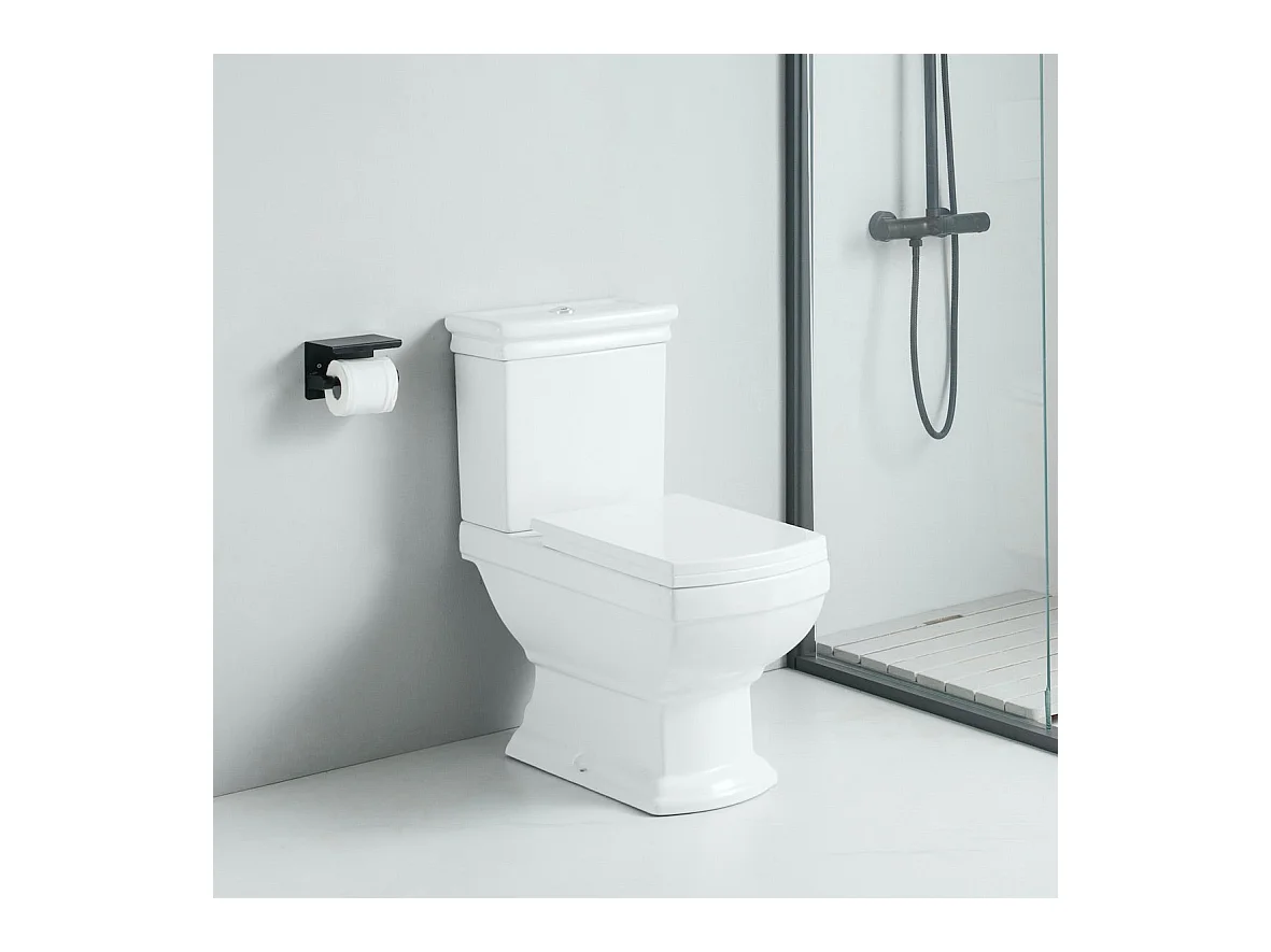 Toilette WC à poser rétro MADRY en céramique